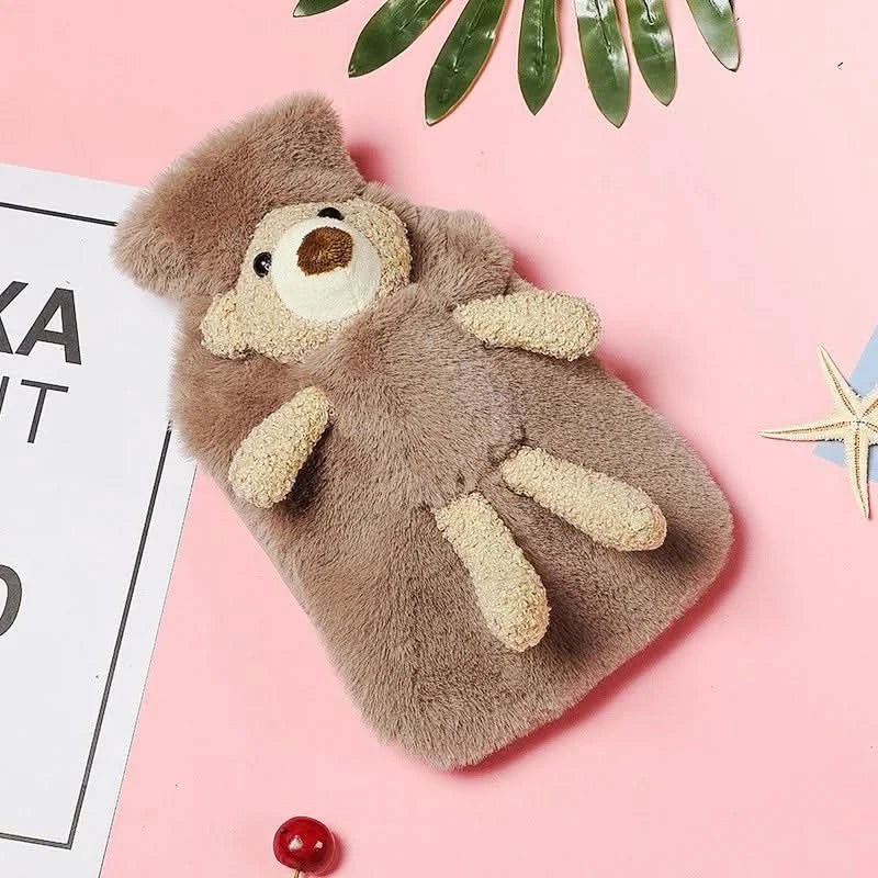 Peluche Bouillotte Ours – Bouillotte avec Housse Peluche - Choupinoo