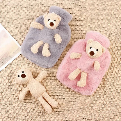 Peluche Bouillotte Ours – Bouillotte avec Housse Peluche - Choupinoo