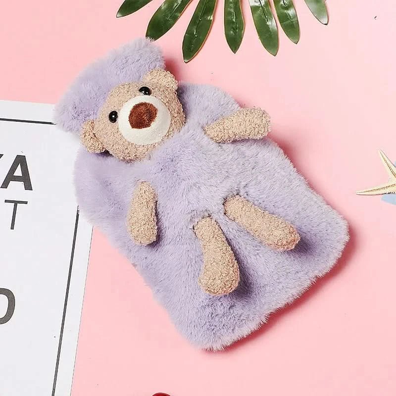Peluche Bouillotte Ours – Bouillotte avec Housse Peluche - Choupinoo
