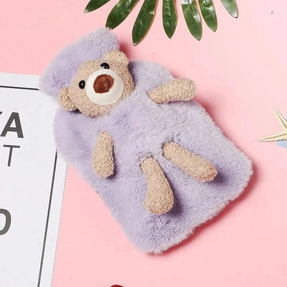Peluche Bouillotte Ours – Bouillotte avec Housse Peluche - Choupinoo