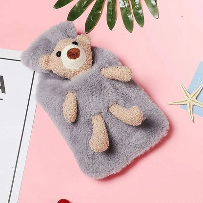 Peluche Bouillotte Ours – Bouillotte avec Housse Peluche - Choupinoo