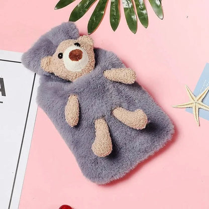 Peluche Bouillotte Ours – Bouillotte avec Housse Peluche - Choupinoo