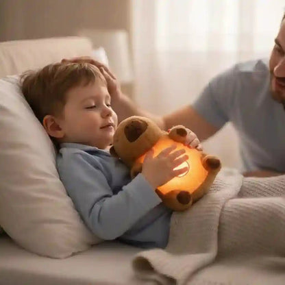 Peluche Capybara qui Respire | Doudou Anti - Stress Sommeil - Choupinoo