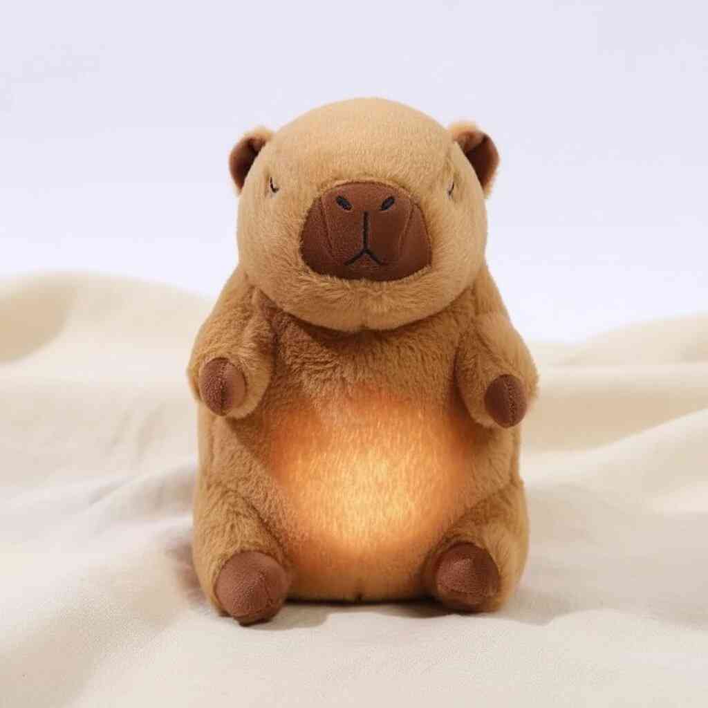 Peluche Capybara qui Respire | Doudou Anti - Stress Sommeil - Choupinoo