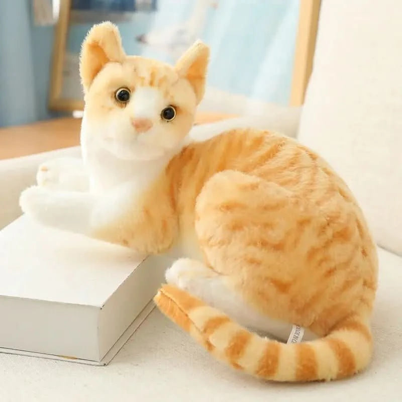Peluche chat réaliste - Choupinoo