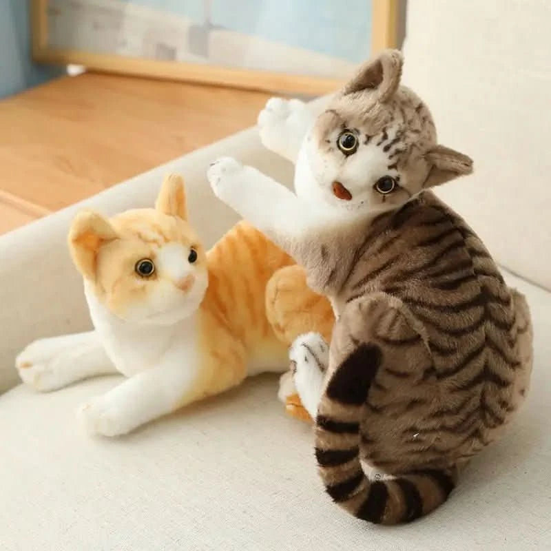 Peluche chat réaliste - Choupinoo