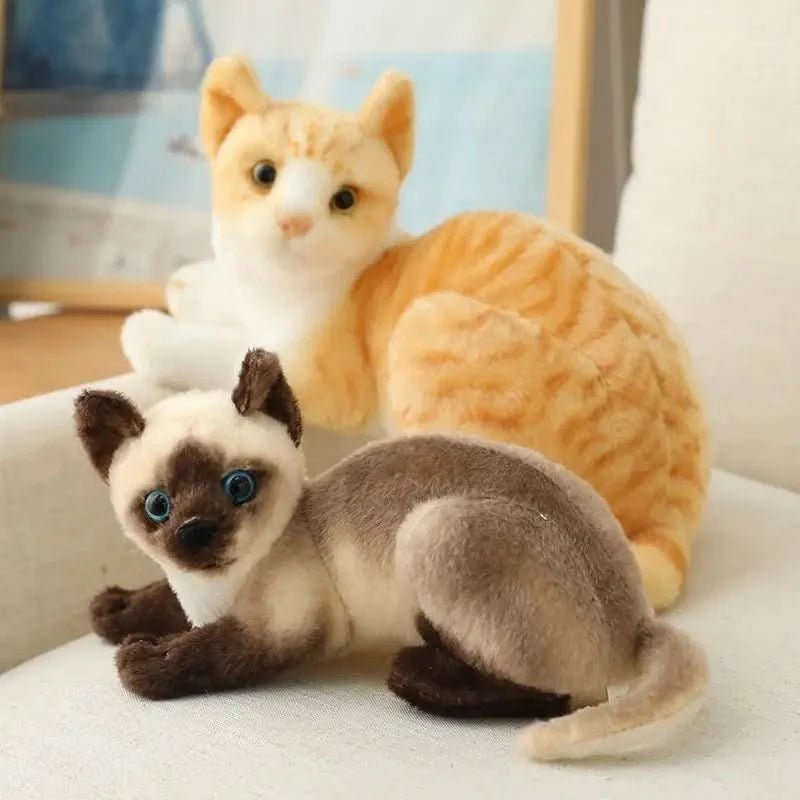 Peluche chat réaliste - Choupinoo