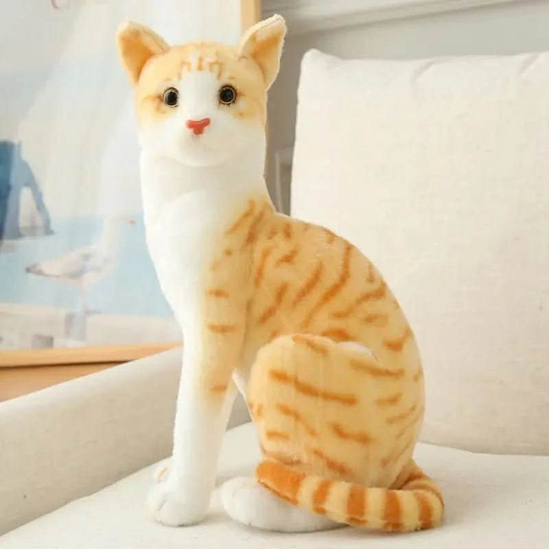 Peluche chat réaliste - Choupinoo