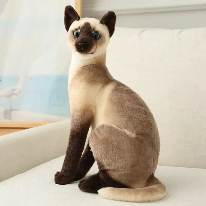 Peluche chat réaliste - Choupinoo