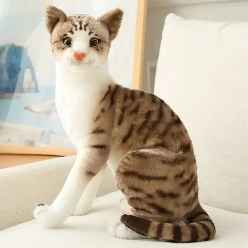 Peluche chat réaliste - Choupinoo