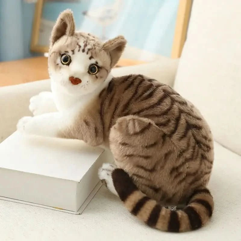 Peluche chat réaliste - Choupinoo