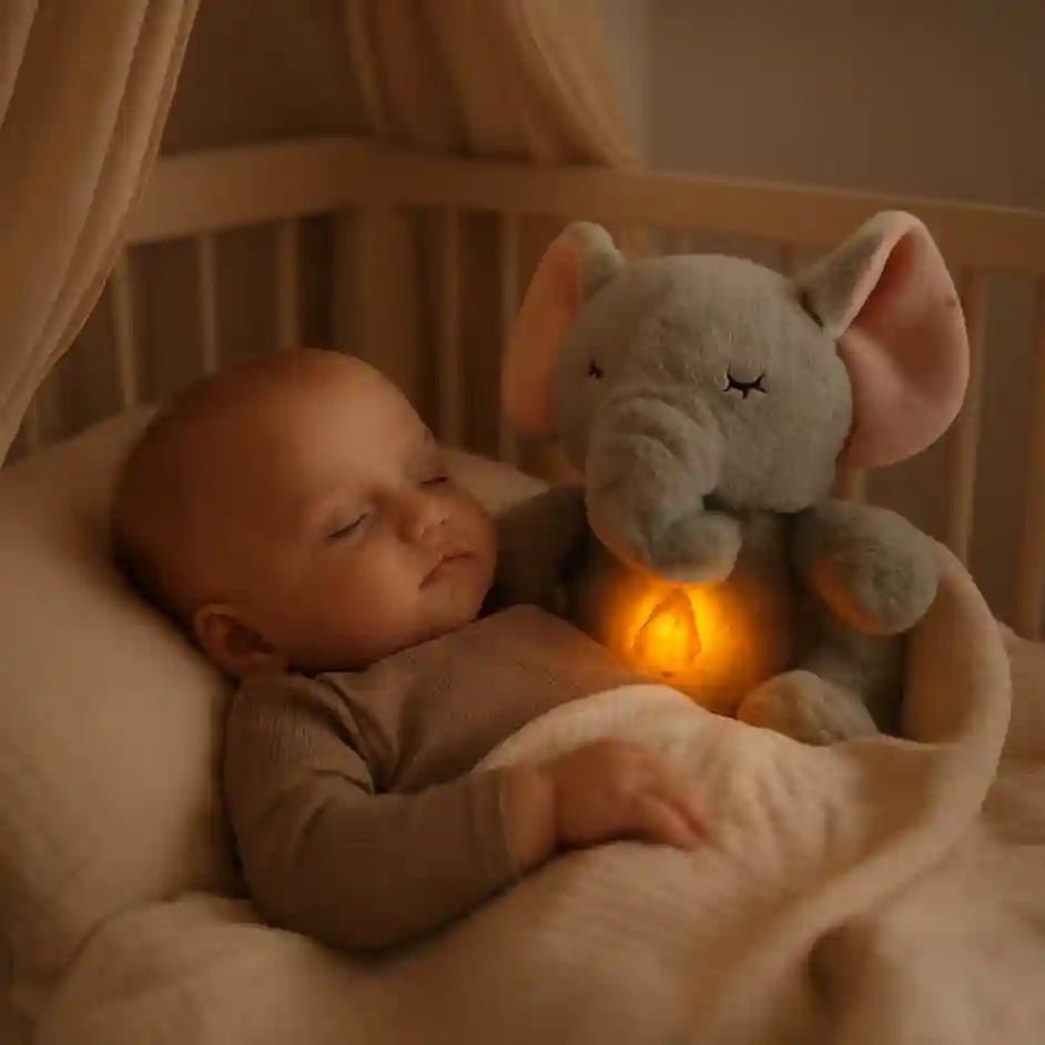 Peluche Éléphant Qui Respire réaliste - Choupinoo