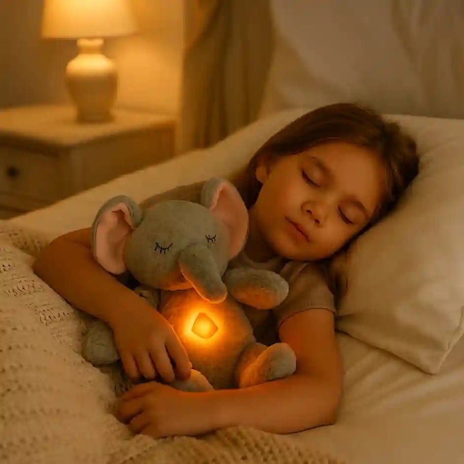 Peluche Éléphant Qui Respire réaliste - Choupinoo