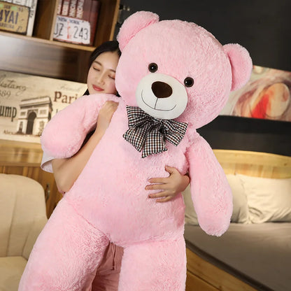 peluche-géante-ours-Teddy-rose | choupinoo.com