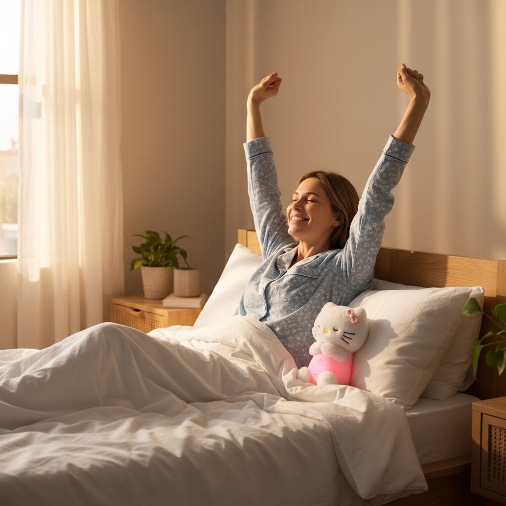 Peluche Hello Kitty Respirante – Aide Bébé à S'endormir Paisiblement - Choupinoo