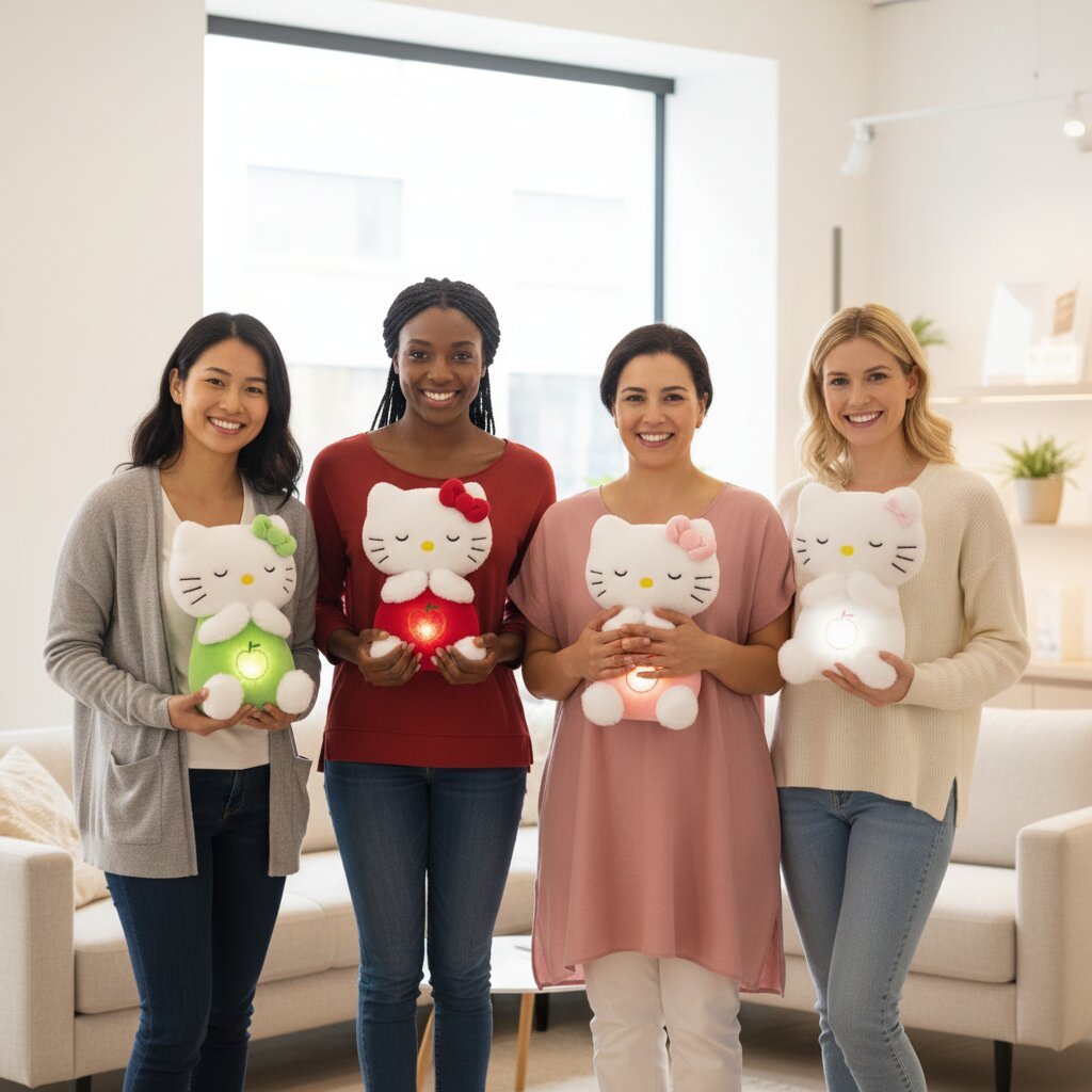 Peluche Hello Kitty Respirante – Aide Bébé à S'endormir Paisiblement - Choupinoo