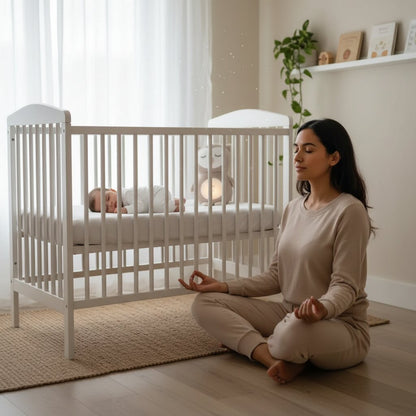 Peluche Hibou qui respire avec Lumière LED et Berceuse - Choupinoo