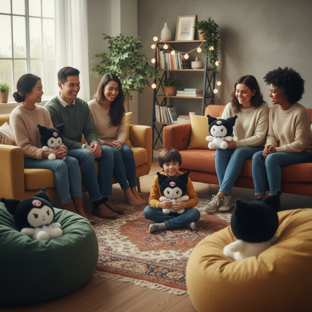 Peluche Interactive avec Mouvement Respiratoire et Veilleuse LED - Choupinoo