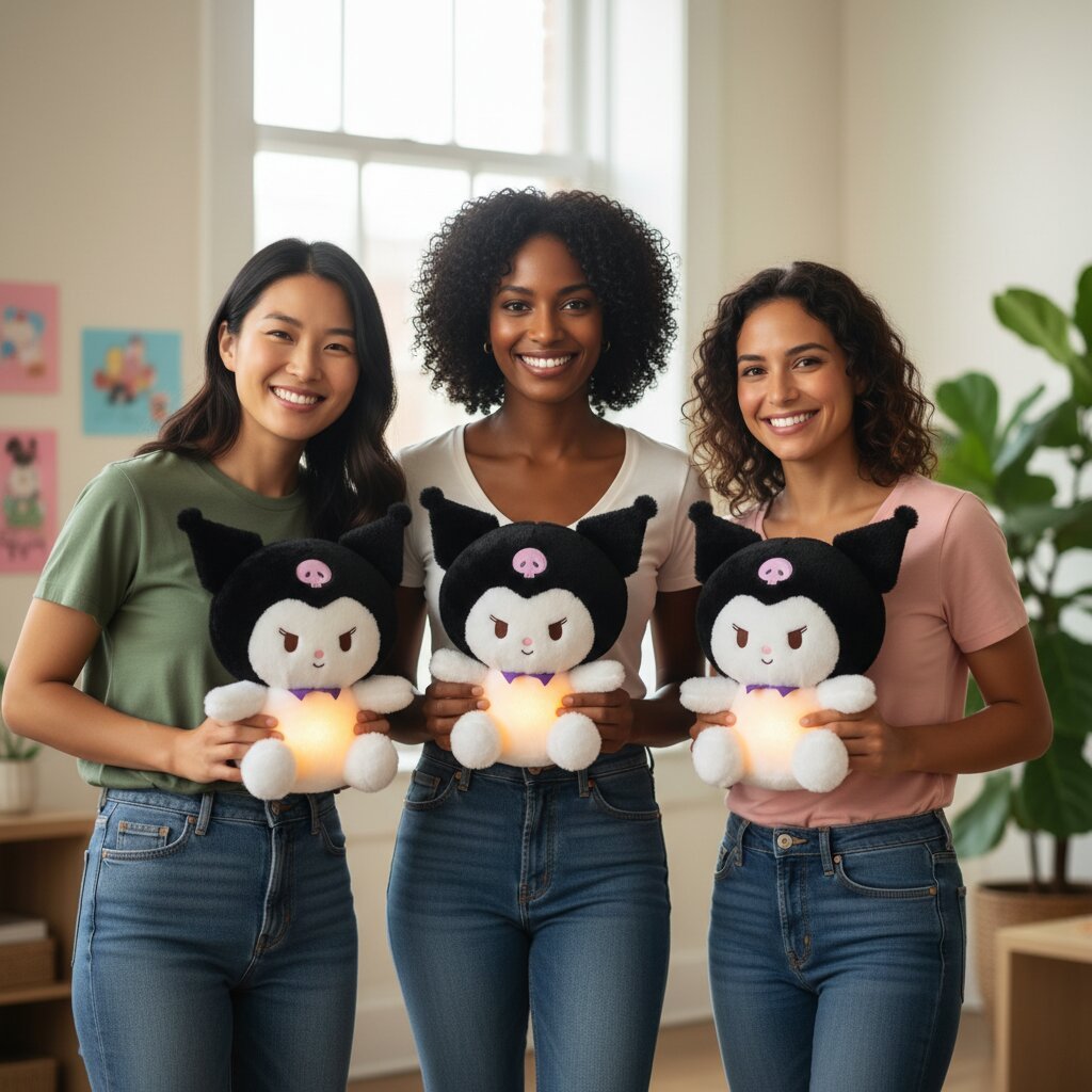 Peluche Interactive avec Mouvement Respiratoire et Veilleuse LED - Choupinoo