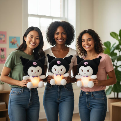 Peluche Interactive avec Mouvement Respiratoire et Veilleuse LED - Choupinoo