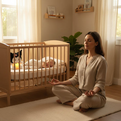 Peluche Interactive avec Mouvement Respiratoire et Veilleuse LED - Choupinoo