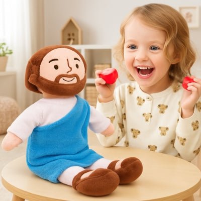 Peluche Jésus protection enfant