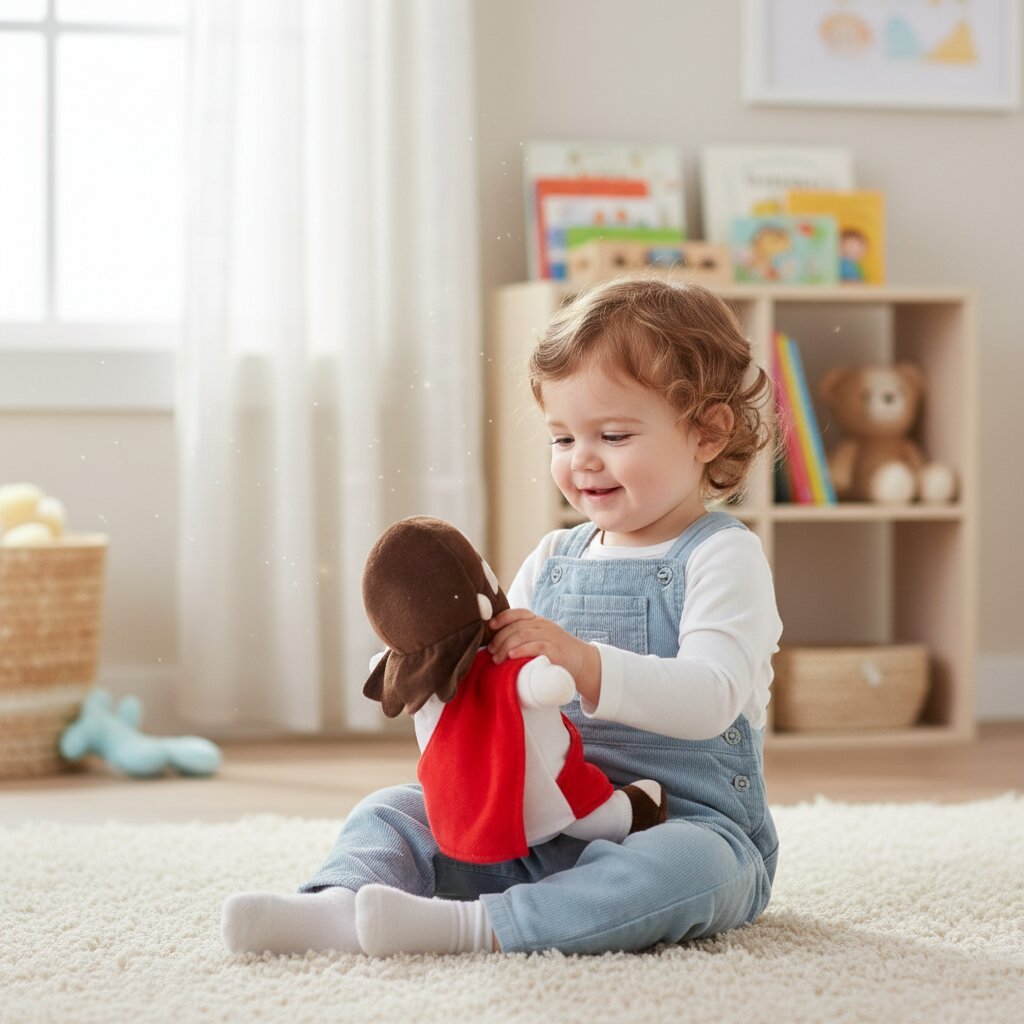 Peluche Jésus qui Respire – Veilleuse Apaisante pour Bébé - Choupinoo