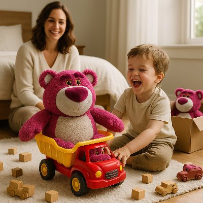 Peluche Lotso l'ours rose de Toy Story 3 - Choupinoo