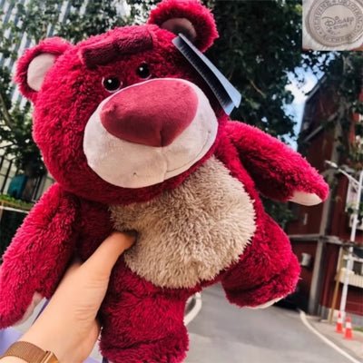 Peluche Lotso l'ours rose de Toy Story 3 - Choupinoo