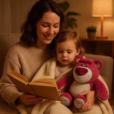 Peluche Lotso l'ours rose de Toy Story 3 - Choupinoo