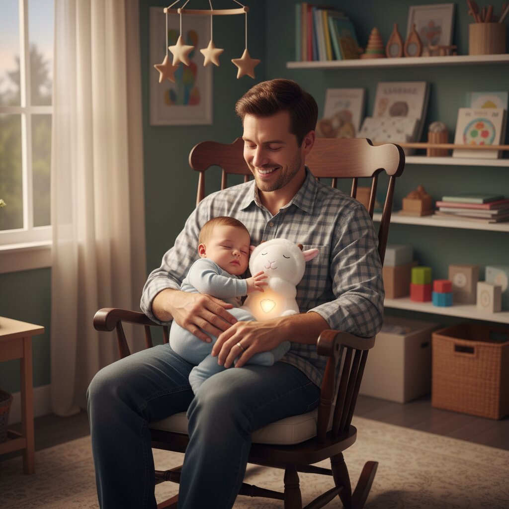 Peluche Mouton qui Respire avec Veilleuse - Choupinoo