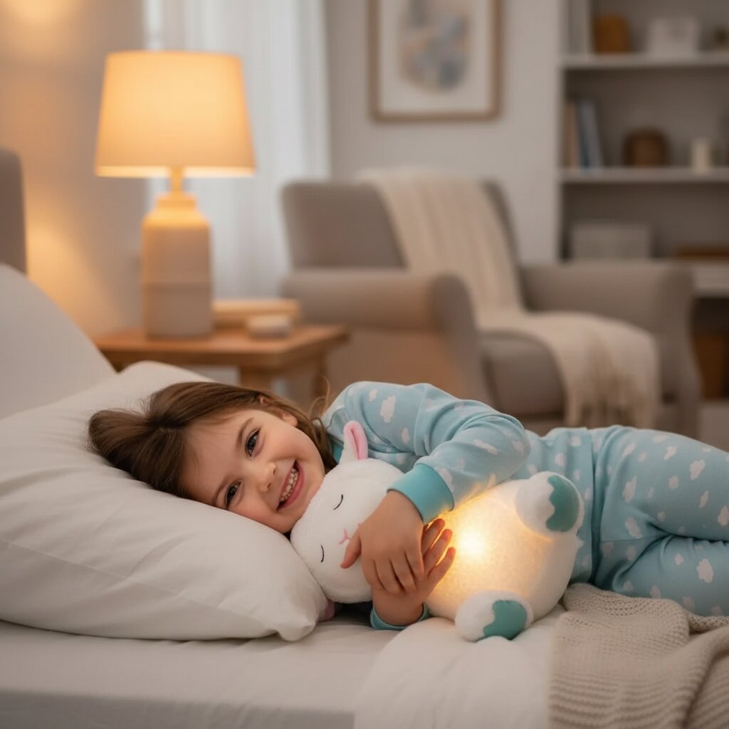 Peluche Mouton qui Respire avec Veilleuse - Choupinoo