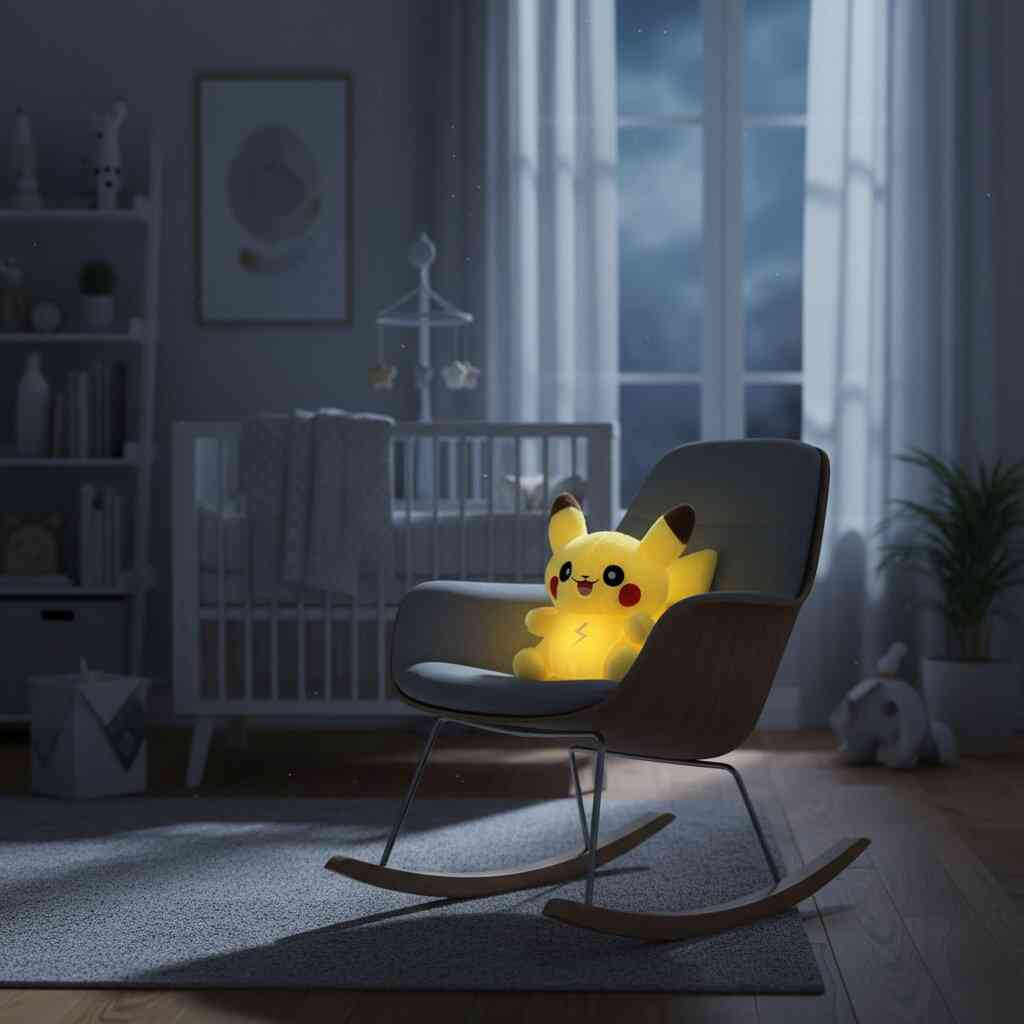 Peluche Pikachu qui respire apaisante et réaliste - Choupinoo