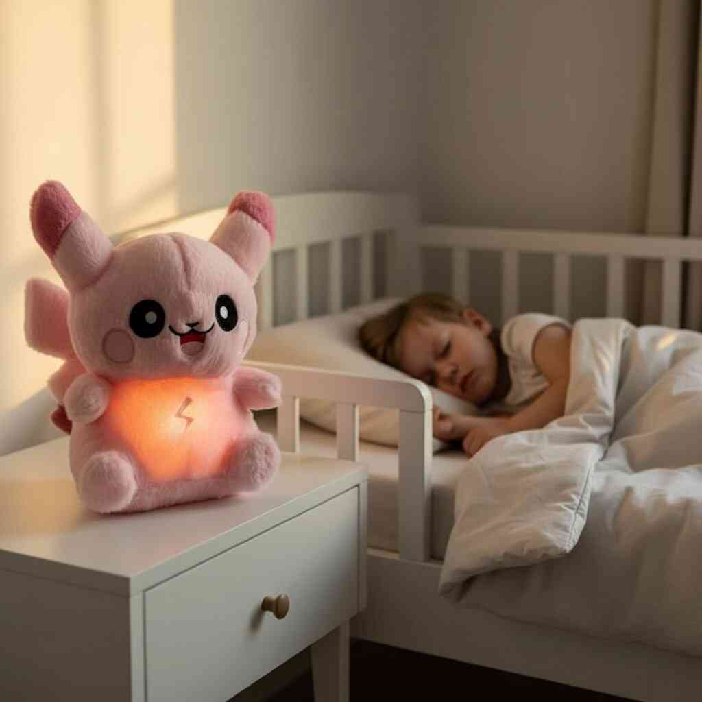 Peluche Pikachu qui respire apaisante et réaliste - Choupinoo