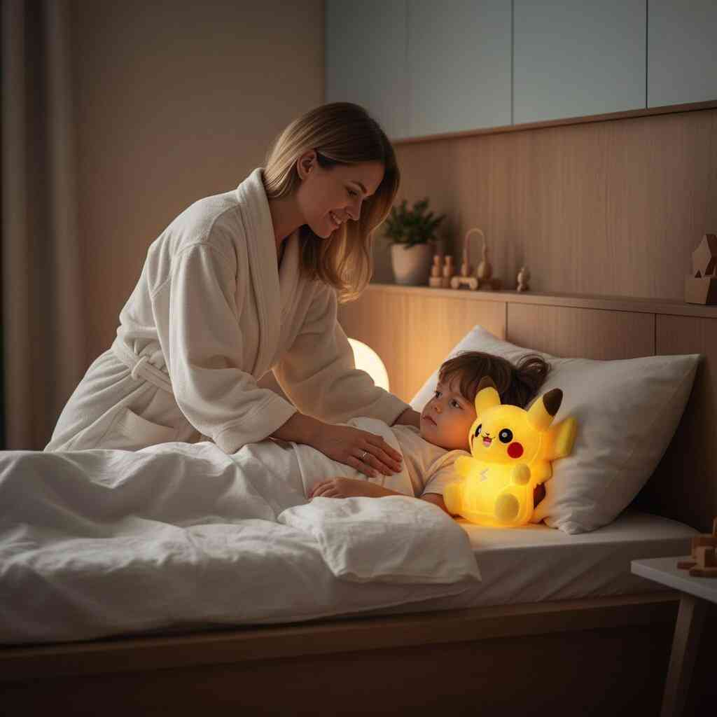Peluche Pikachu qui respire apaisante et réaliste - Choupinoo