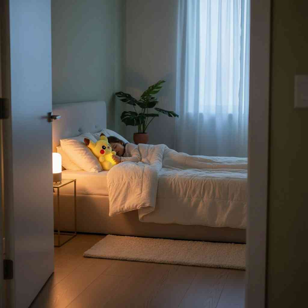 Peluche Pikachu qui respire apaisante et réaliste - Choupinoo