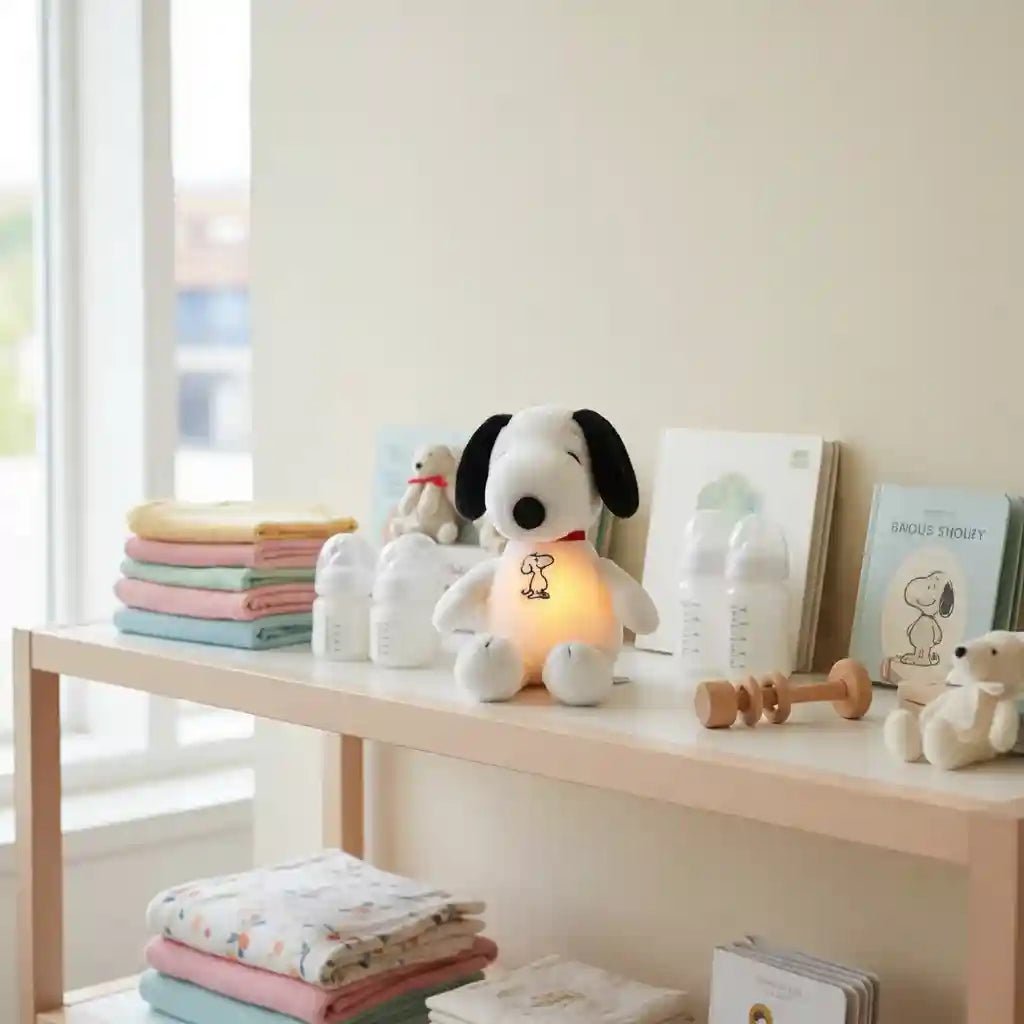 Peluche Snoopy Lumineuse qui Respire - Choupinoo