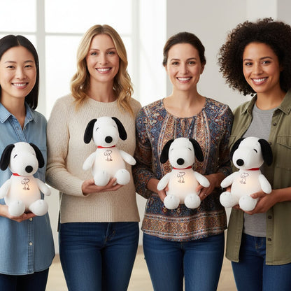 Peluche Snoopy Lumineuse qui Respire - Choupinoo