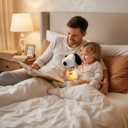Peluche Snoopy Lumineuse qui Respire - Choupinoo