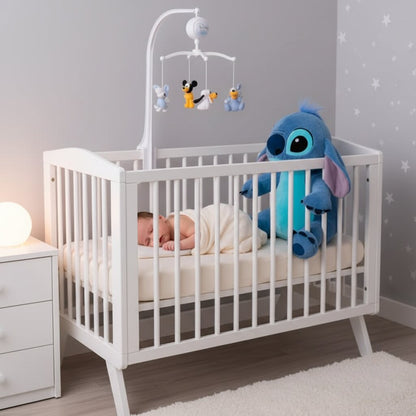 Peluche Stitch Allongé 45cm - Doudou Disney Lilo et Stitch Ultra Doux - Choupinoo