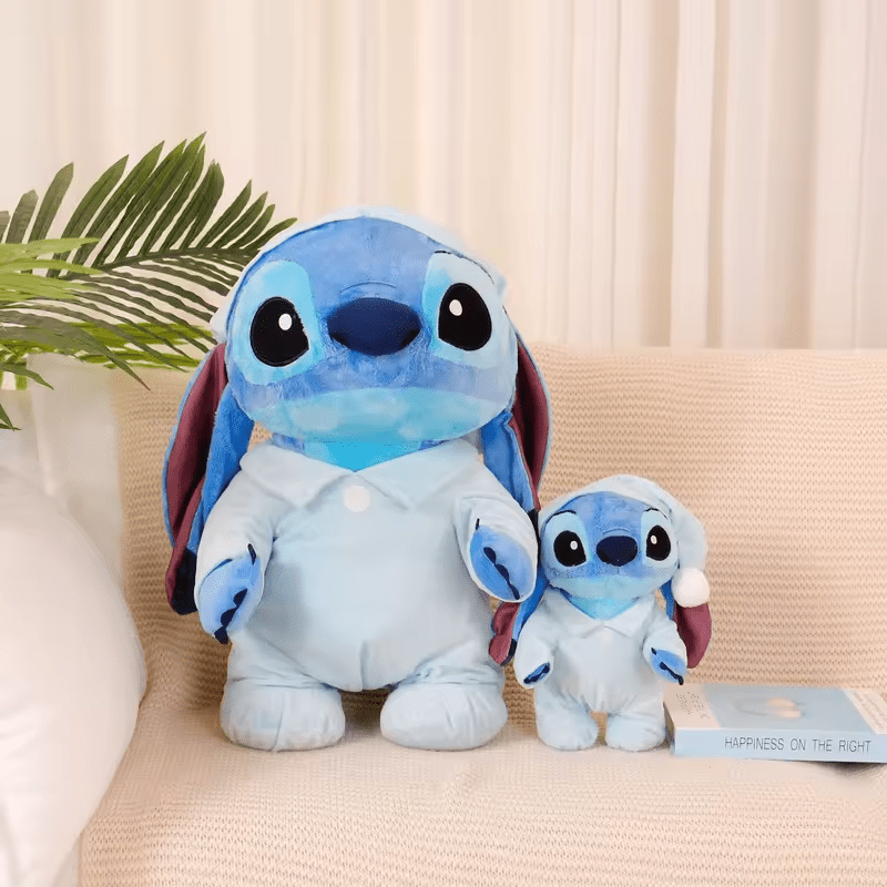 Peluche stitch en pyjama blanc - Choupinoo