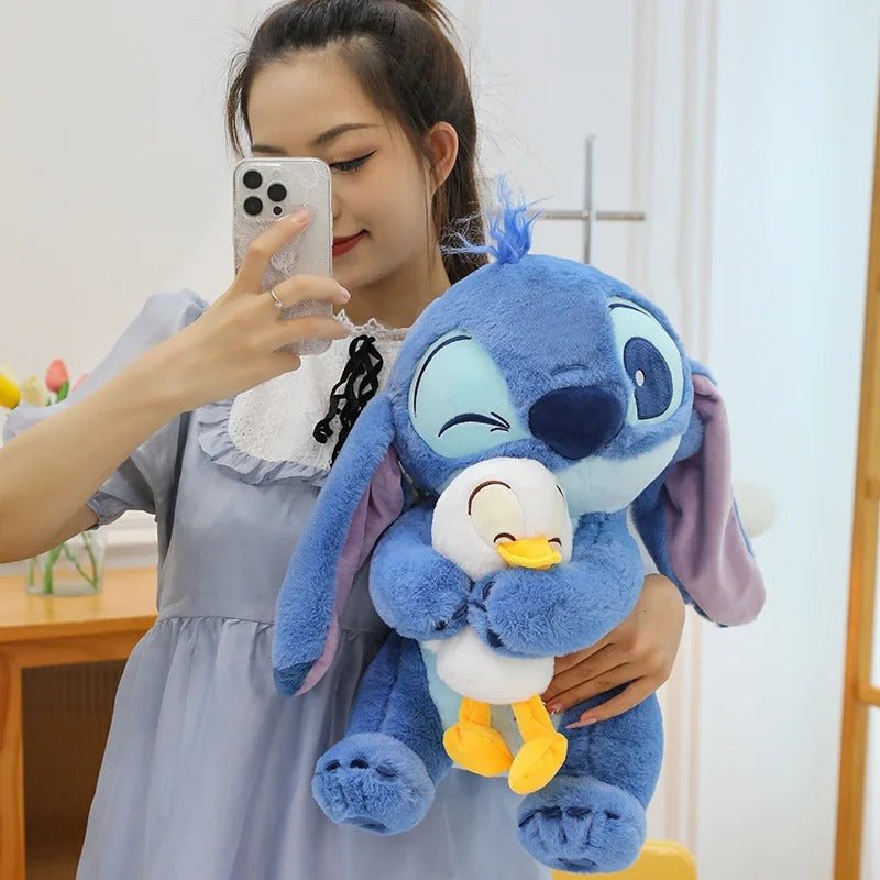 Peluche Stitch et doudou canard - Choupinoo