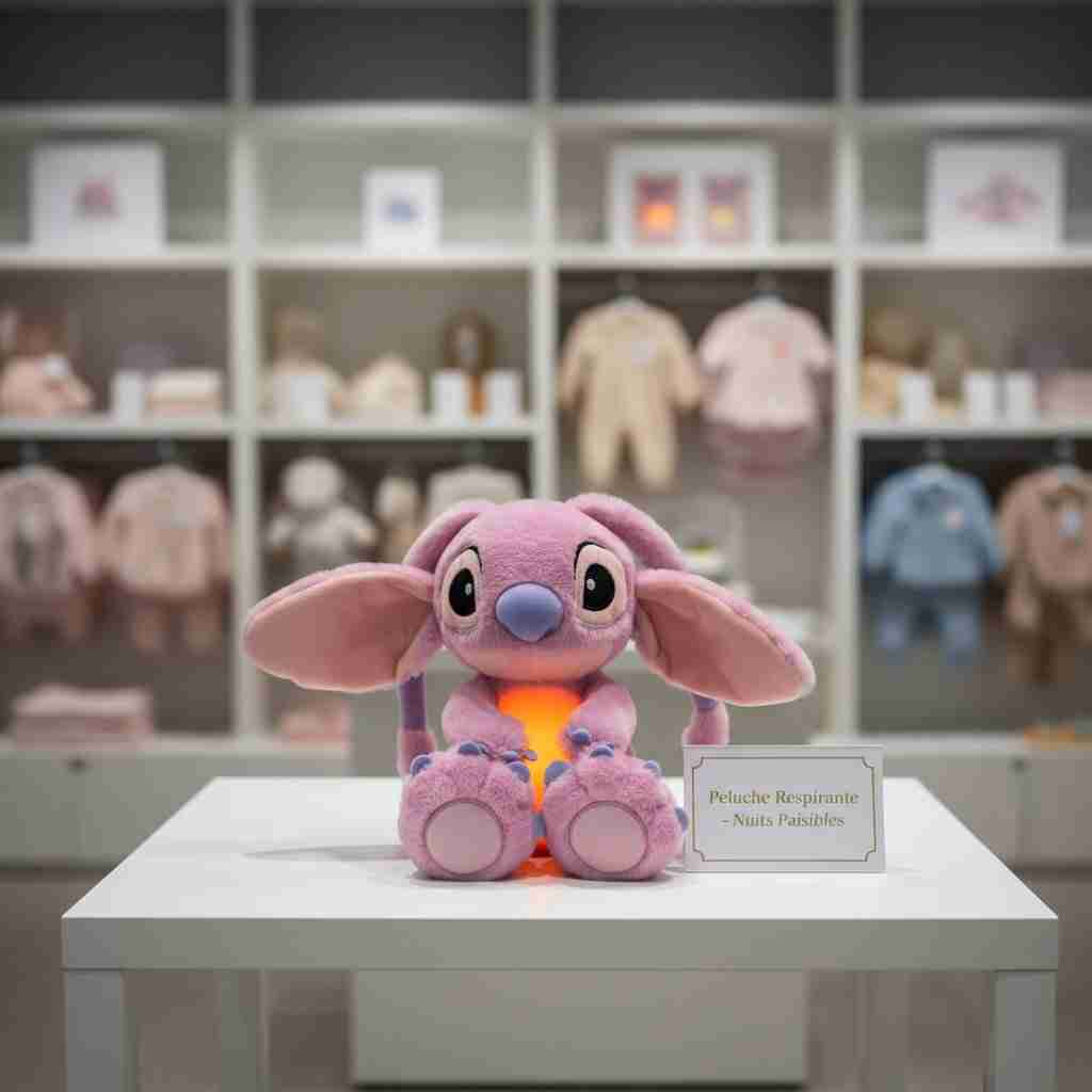 Peluche Stitch Respirante – Technologie RelaxBreath™ - Choupinoo