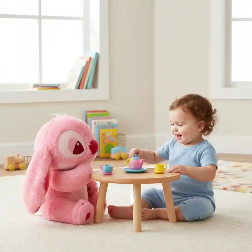 Peluche Stitch rose Angel - Choupinoo