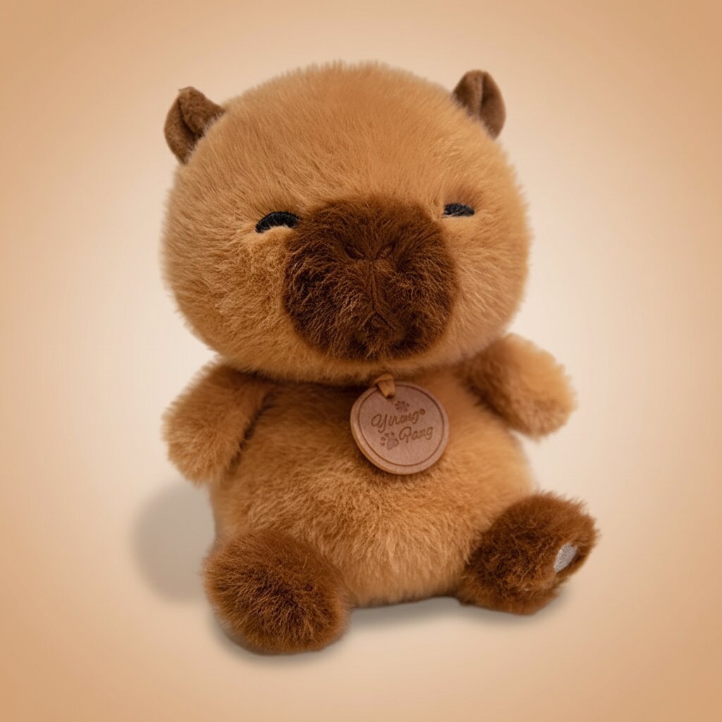 Peluches Animaux Assis - Panda Roux Capybara et Amis | 16 cm - Choupinoo