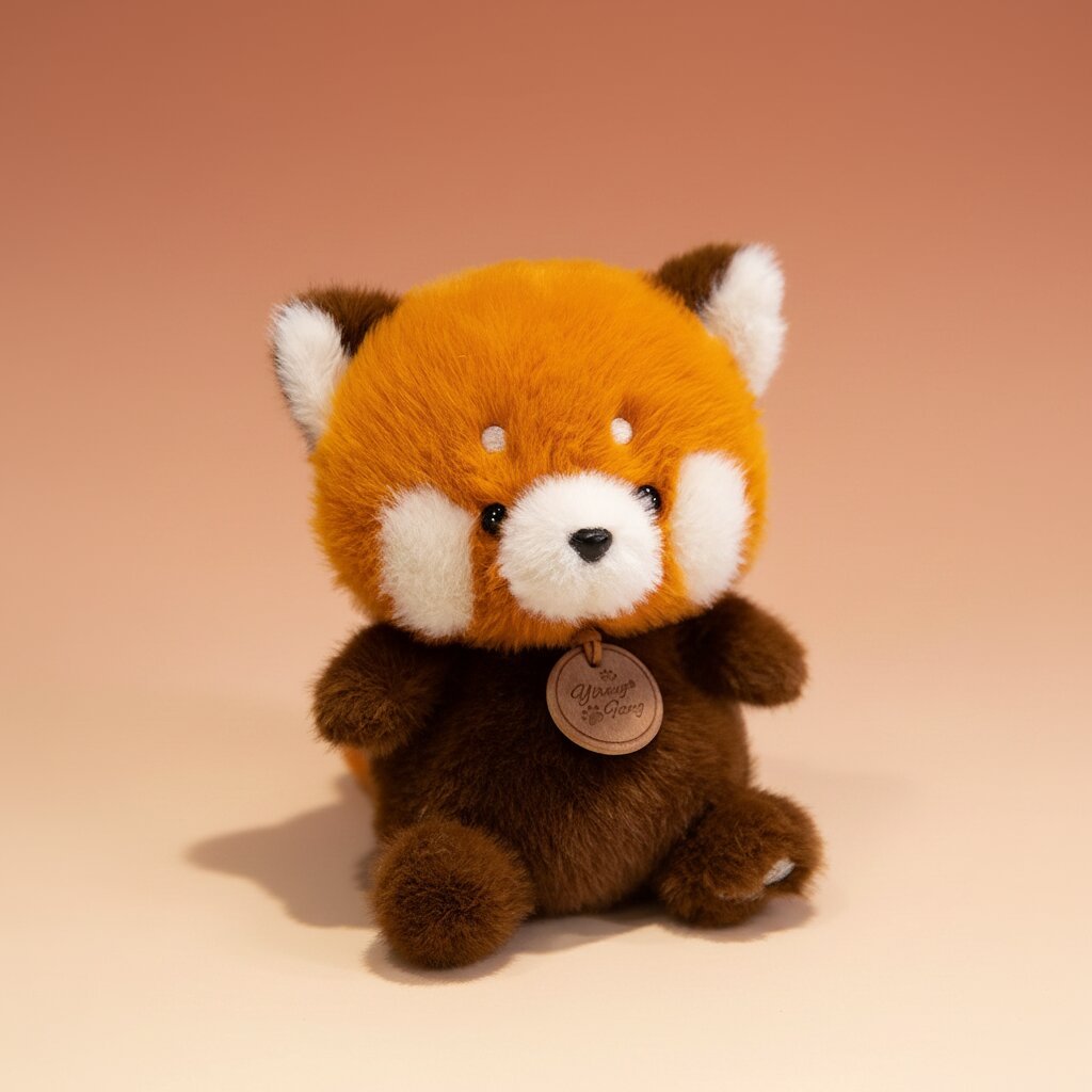 Peluches Animaux Assis - Panda Roux Capybara et Amis | 16 cm - Choupinoo