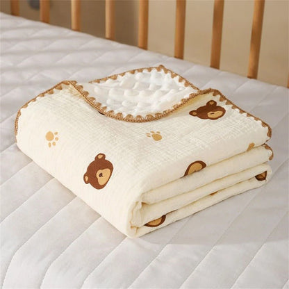 Polaire couverture bebe sensorielle - Choupinoo