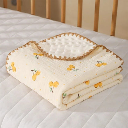 Polaire couverture bebe sensorielle - Choupinoo