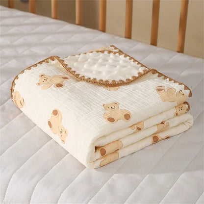 Polaire couverture bebe sensorielle - Choupinoo