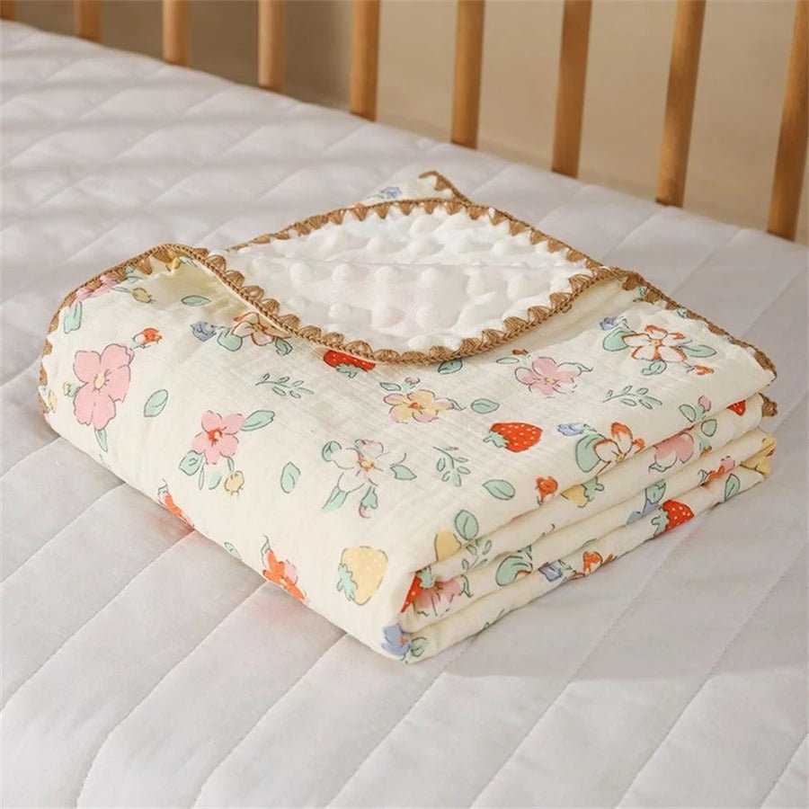 Polaire couverture bebe sensorielle - Choupinoo